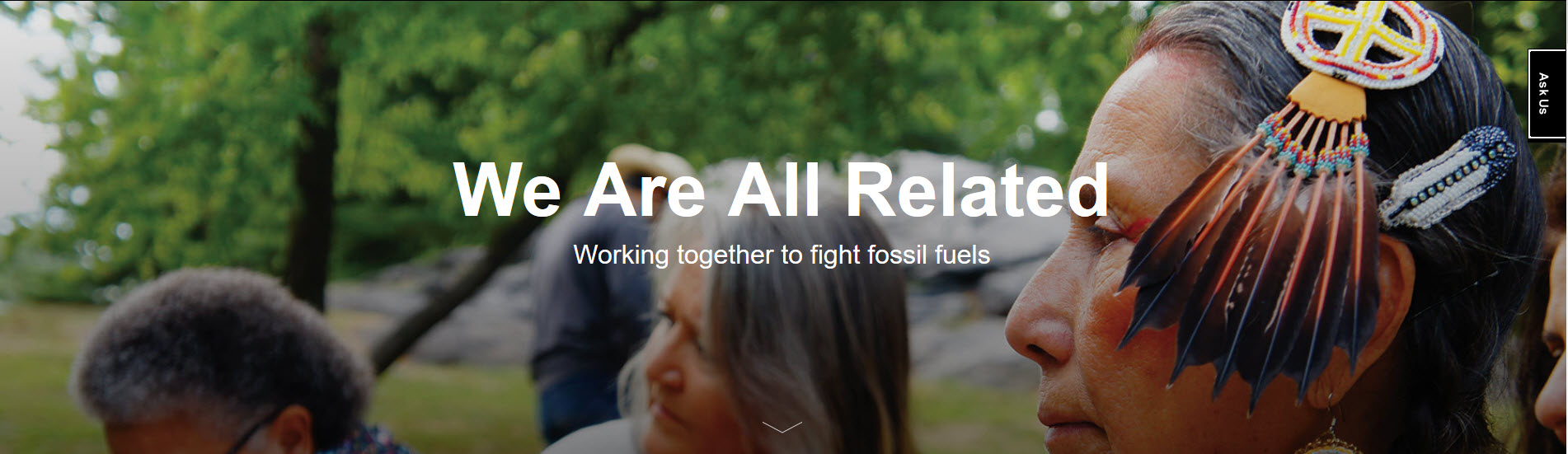 WE ARE ALL RELATED: Working together to fight fossil fuels