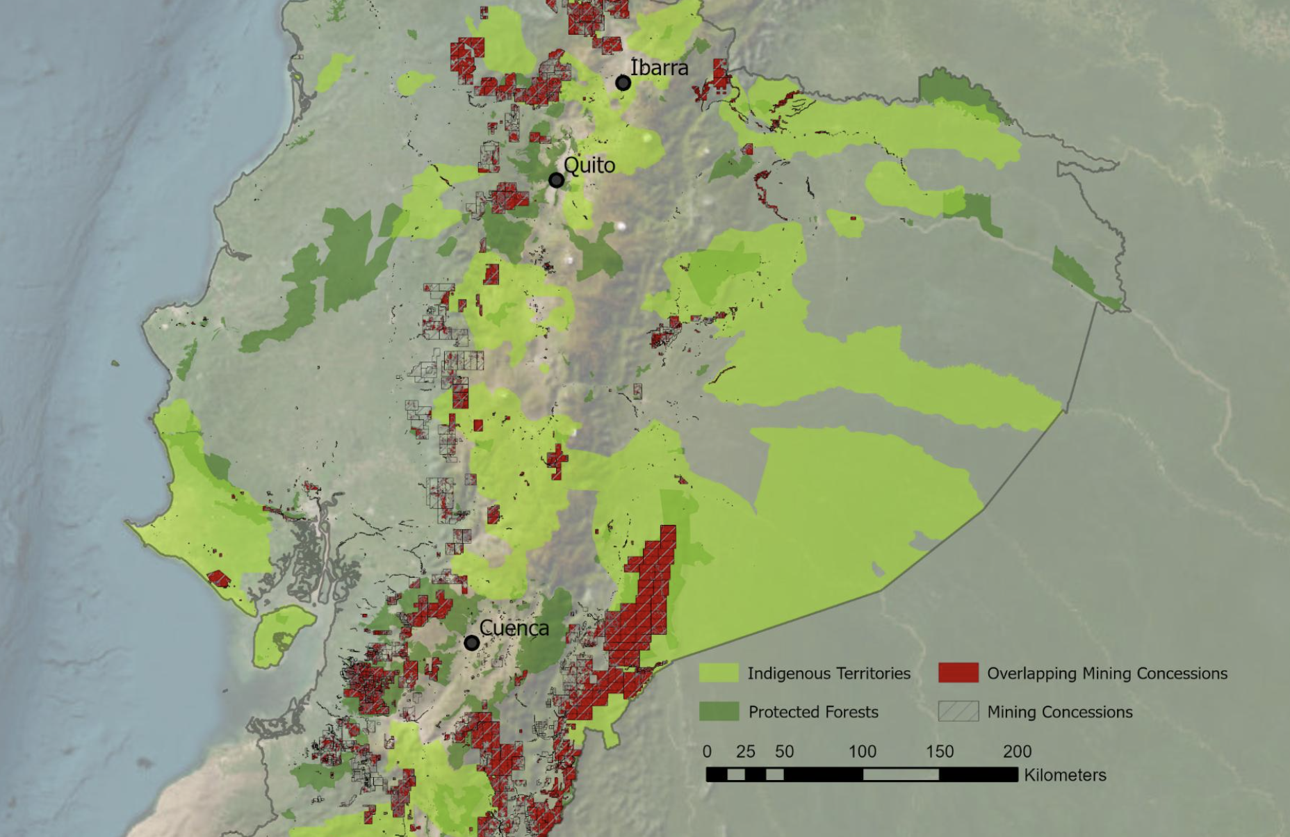 Huge areas of Ecuadorian land should be protected from mining under Rights of Nature, finds Sussex research