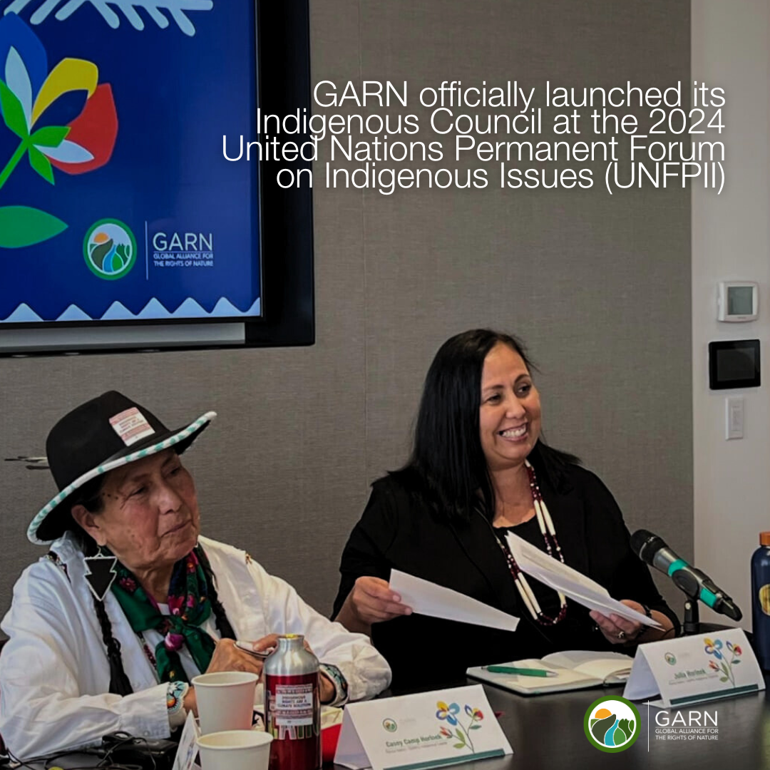 GARN officially launched its Indigenous Council at the UNFPII 2024