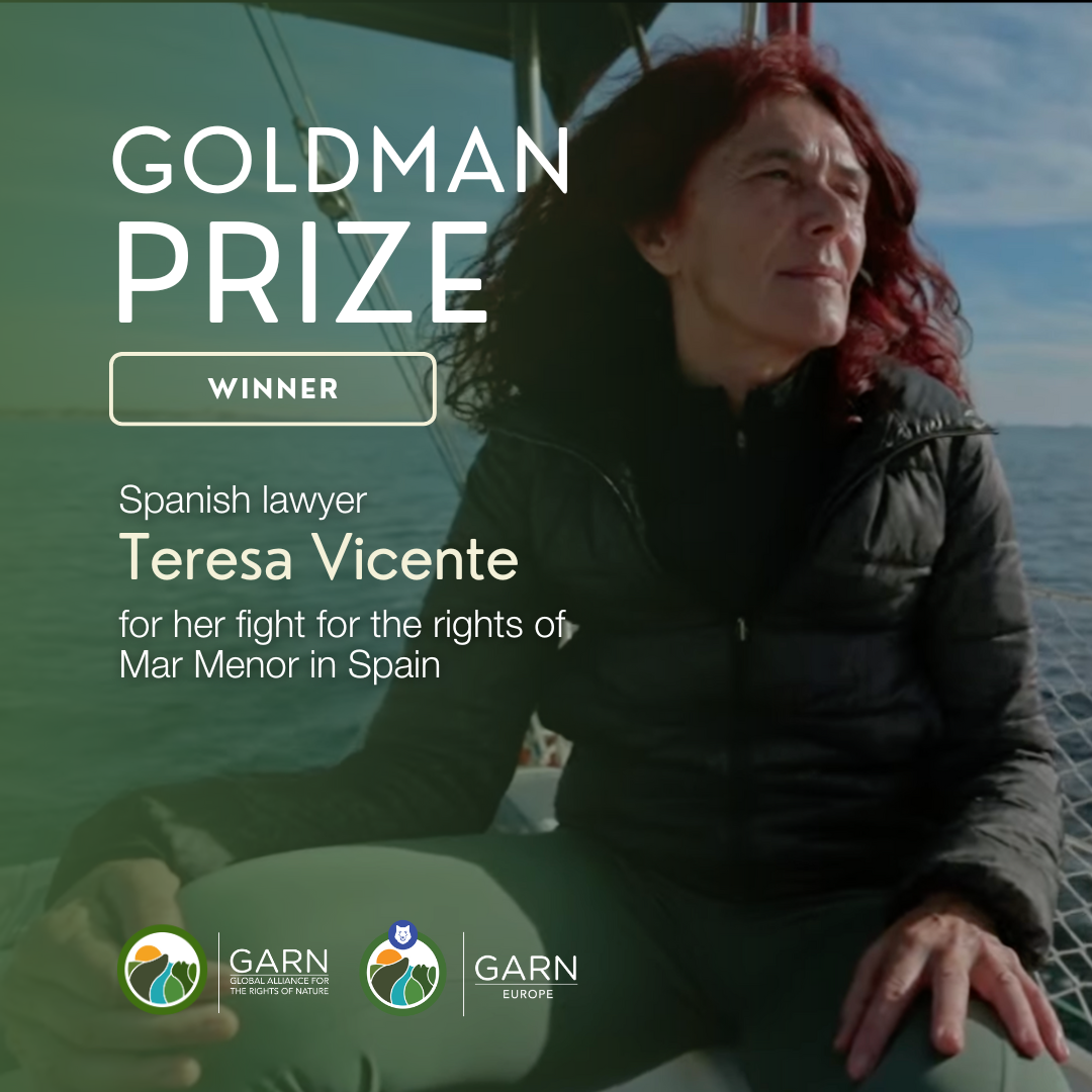 Lawyer Teresa Vicente awarded with Goldman Prize for her fight for the rights of the Mar Menor lagoon in Spain